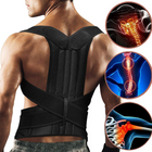 Correcteur de Posture Réglable Ceinture de Maintien Lombaire et Épaules pour 11