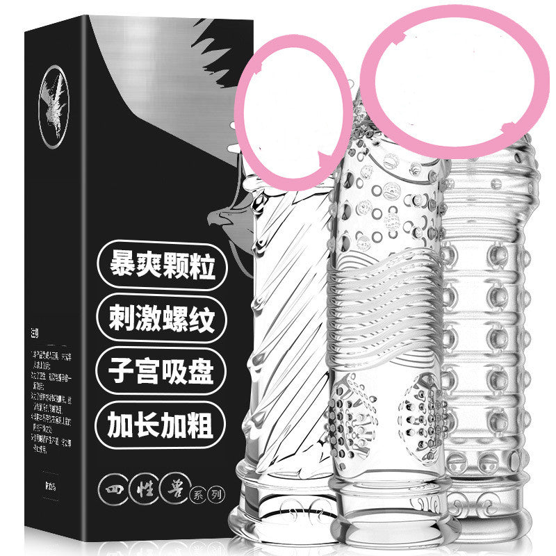 Men's Transparent Textured Extensions