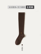 Compression socks sports compression calf socks professional rope skipping running women's socks summer fitness stockings non-slip yoga socks 10