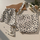 Japanese and Korean Popular Fried Street Hat Bag Two-Piece Set Women's Outdoor Leisure Travel Open Cotton Crosswalk Bag Ethnic 8