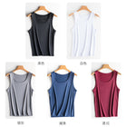 Ice Silk Mesh Vest Men's Summer Hollow Mesh Men's Sweatshirt Fitness Sports Thin Large Size Sleeveless T-shirt Trendy 4