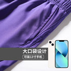 Men's Quick-drying Sports Shorts Fake Two-piece Fitness Triple Pants Marathon Running Pants Invisible Pocket for Mobile Phone 4