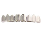 European and American Hot Selling Hiphop Hip-Hop Gold Braces Upper Teeth 8 Lower Teeth 8 Teeth Braces Cross-Border Glossy Braces 5