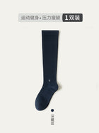Compression socks sports compression calf socks professional rope skipping running women's socks summer fitness stockings non-slip yoga socks 7