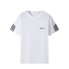 Sports Suit Men's Fitness Sweat Suit Summer Short-Sleeved T-Shirt Loose Quick-Drying Clothing Basketball Training Running Shorts 5